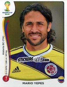 Cromo Mario Yepes