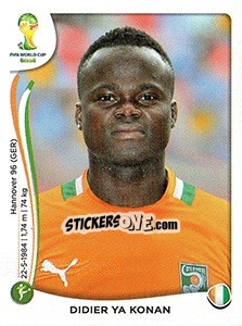 Sticker Didier Ya Konan