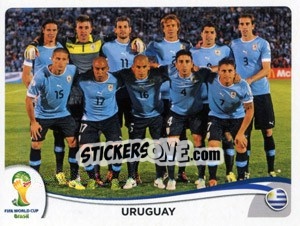 Sticker Team - Coppa del Mondo FIFA Brasile 2014 n. 261 - Panini