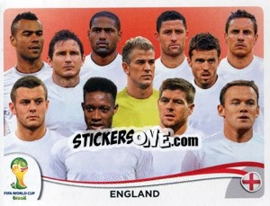 Sticker Team - Coppa del Mondo FIFA Brasile 2014 n. 299 - Panini