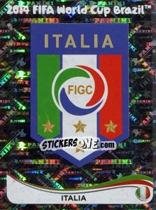 Cromo Badge - Coppa del Mondo FIFA Brasile 2014 - Panini