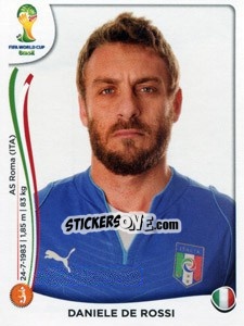 Sticker Daniele De Rossi