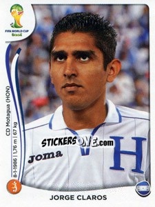 Sticker Jorge Claros