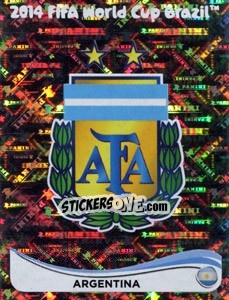 Sticker Badge - Coppa del Mondo FIFA Brasile 2014 n. 412 - Panini