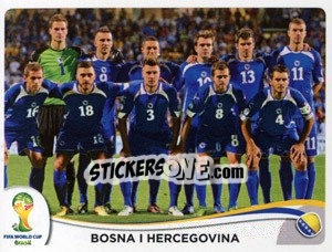 Cromo Team - Coppa del Mondo FIFA Brasile 2014 - Panini