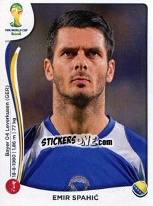 Sticker Emir Spahic