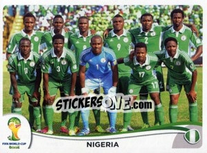 Sticker Team - Coppa del Mondo FIFA Brasile 2014 n. 470 - Panini