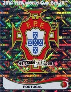 Cromo Badge - Coppa del Mondo FIFA Brasile 2014 - Panini
