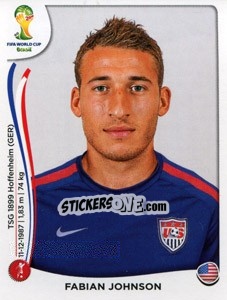 Cromo Fabian Johnson