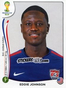 Cromo Eddie Johnson