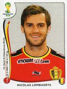 Sticker Nicolas Lombaerts