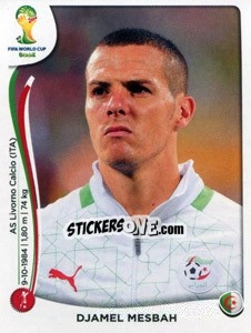 Cromo Djamel Mesbah