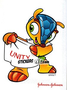 Sticker Unity (Johnson & Johnson) - Coppa del Mondo FIFA Brasile 2014 n. 640 - Panini