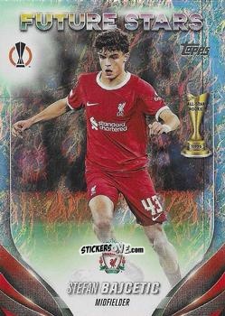 Sticker Stefan Bajcetic - UEFA Club Competitions 2023-2024. Jade Edition
 n. 66 - Topps