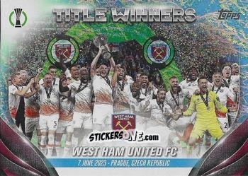 Figurina UEFA Europa League Winner - UEFA Club Competitions 2023-2024. Jade Edition
 n. 68 - Topps