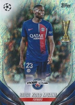 Cromo Randal Kolo Muani - UEFA Club Competitions 2023-2024. Jade Edition
 n. 91 - Topps