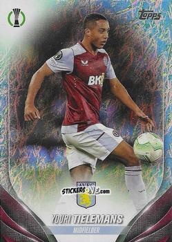 Cromo Youri Tielemans - UEFA Club Competitions 2023-2024. Jade Edition
 n. 108 - Topps