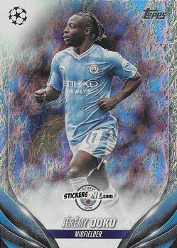 Figurina Jérémy Doku - UEFA Club Competitions 2023-2024. Jade Edition
 n. 171 - Topps