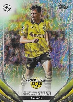 Figurina Giovanni Reyna - UEFA Club Competitions 2023-2024. Jade Edition
 n. 174 - Topps