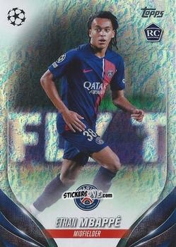 Cromo Ethan Mbappé - UEFA Club Competitions 2023-2024. Jade Edition
 n. 181 - Topps