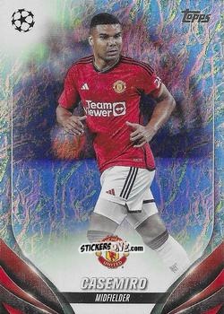 Cromo Casemiro - UEFA Club Competitions 2023-2024. Jade Edition
 n. 189 - Topps