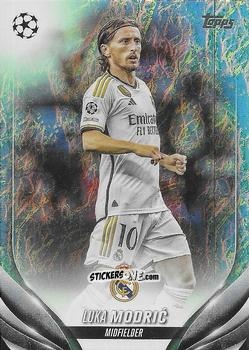 Figurina Luka Modrić - UEFA Club Competitions 2023-2024. Jade Edition
 n. 5 - Topps