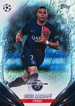 Figurina Kylian Mbappé - UEFA Club Competitions 2023-2024. Jade Edition
 n. 21 - Topps