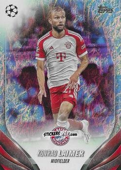 Cromo Konrad Laimer - UEFA Club Competitions 2023-2024. Jade Edition
 n. 35 - Topps