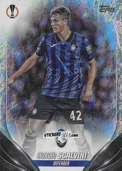 Sticker Giorgio Scalvini - UEFA Club Competitions 2023-2024. Jade Edition
 n. 37 - Topps