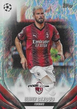 Cromo Olivier Giroud - UEFA Club Competitions 2023-2024. Jade Edition
 n. 43 - Topps