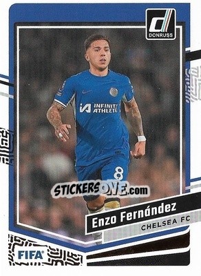 Sticker Enzo Fernandez - Donruss Soccer 2023-2024
 n. 80 - Panini
