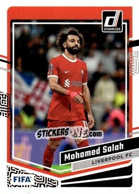 Sticker Mohamed Salah - Donruss Soccer 2023-2024
 n. 81 - Panini