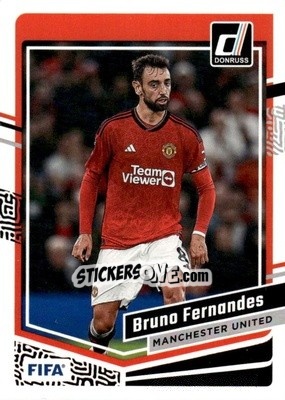 Sticker Bruno Fernandes - Donruss Soccer 2023-2024
 n. 95 - Panini