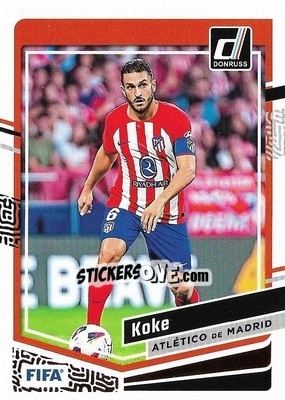 Sticker Koke - Donruss Soccer 2023-2024
 n. 108 - Panini