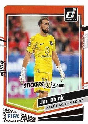 Sticker Jan Oblak - Donruss Soccer 2023-2024
 n. 110 - Panini