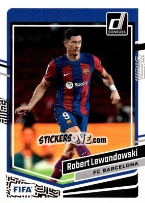 Sticker Robert Lewandowski - Donruss Soccer 2023-2024
 n. 113 - Panini