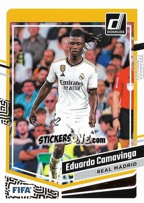 Sticker Eduardo Camavinga - Donruss Soccer 2023-2024
 n. 123 - Panini