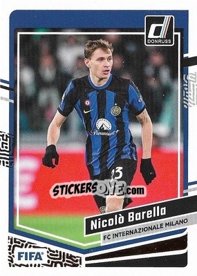 Sticker Nicolo Barella - Donruss Soccer 2023-2024
 n. 135 - Panini