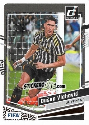 Sticker Dusan Vlahovic - Donruss Soccer 2023-2024
 n. 139 - Panini