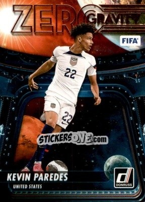 Sticker Kevin Paredes - Donruss Soccer 2023-2024
 n. ZG23 - Panini