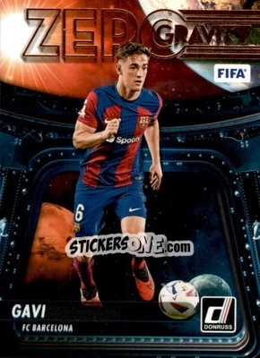 Sticker Gavi - Donruss Soccer 2023-2024
 n. ZG25 - Panini