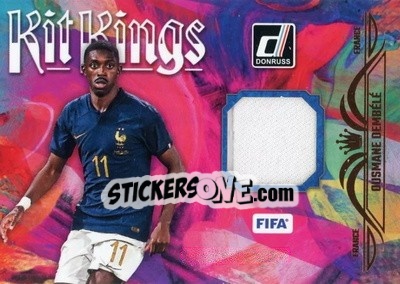 Sticker Ousmane Dembele - Donruss Soccer 2023-2024
 n. KK38 - Panini