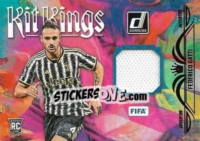 Sticker Federico Gatti - Donruss Soccer 2023-2024
 n. KK43 - Panini