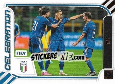 Sticker Davide Frattesi - Donruss Soccer 2023-2024
 n. CEL24 - Panini