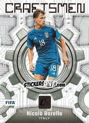 Sticker Nicolo Barella - Donruss Soccer 2023-2024
 n. CR10 - Panini
