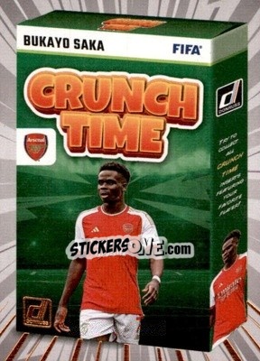 Sticker Bukayo Saka - Donruss Soccer 2023-2024
 n. CT6 - Panini