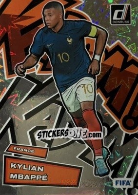 Sticker Kylian Mbappe - Donruss Soccer 2023-2024
 n. KB5 - Panini