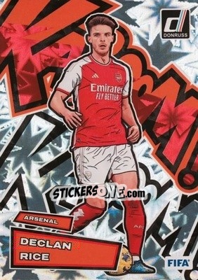 Sticker Declan Rice - Donruss Soccer 2023-2024
 n. KB13 - Panini