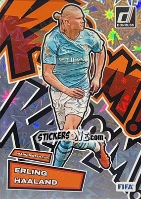 Sticker Erling Haaland - Donruss Soccer 2023-2024
 n. KB14 - Panini