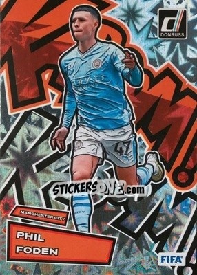 Sticker Phil Foden - Donruss Soccer 2023-2024
 n. KB15 - Panini